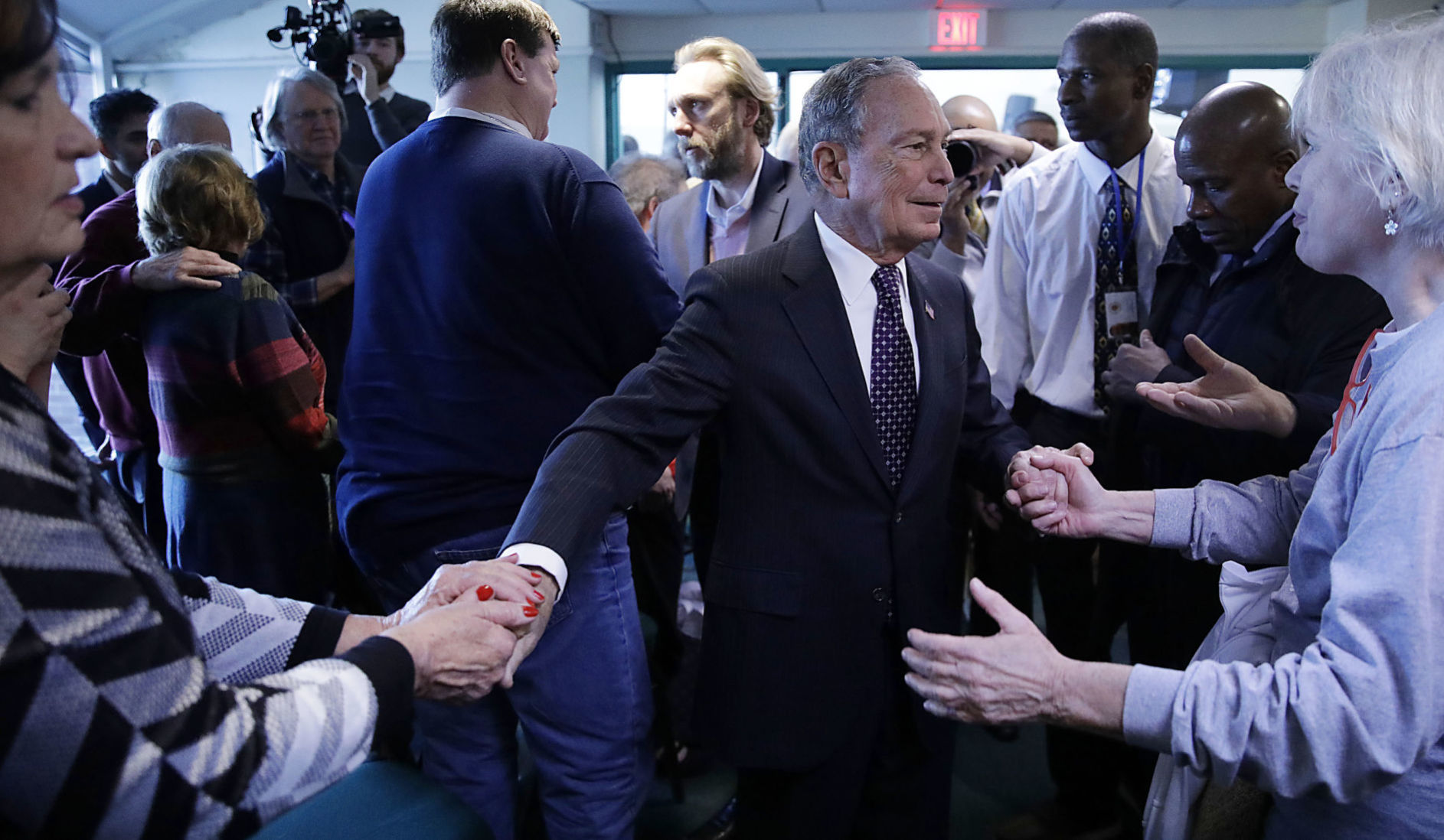 Michael Bloomberg in Tulsa